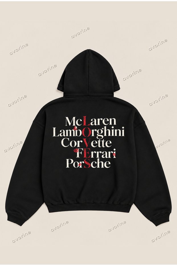 Carboy Hoodie Printed Comfortable Fit Oversize Unisex Hoodie 100% Cotton 3 Thread Count Hooded Sweatshirt