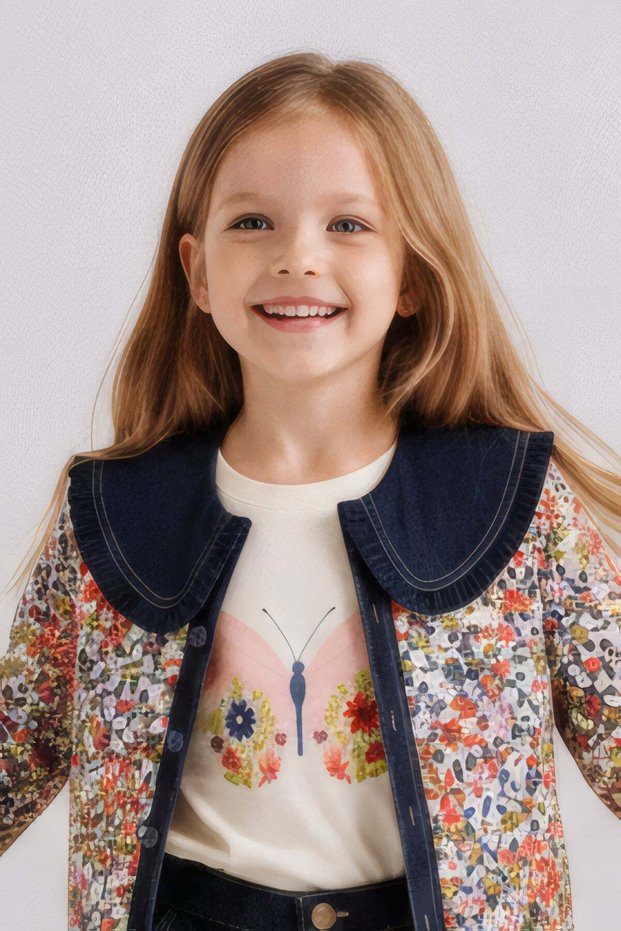 Girl's Sweatshirt Age 4-8 32514