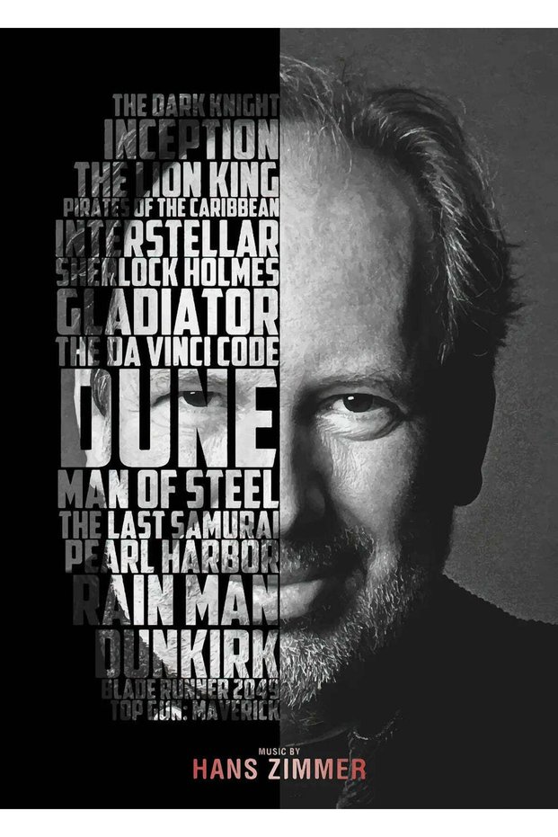 Hans Zimmer Music Metal Poster - Magnetic Wall Art Print