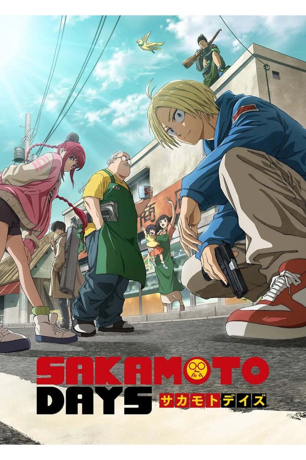 Sakamoto Days Urban Anime Metal Poster - Magnetic Wall Art Print