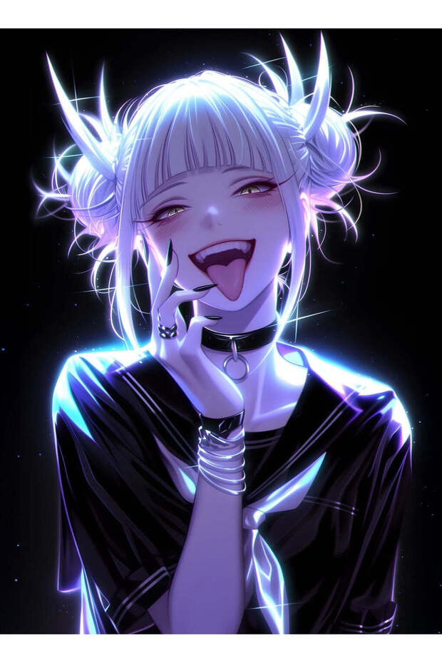 Himiko Toga Anime Metal Poster - Magnetic Wall Art Print