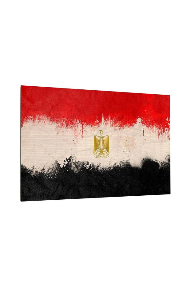 Egypt Flag Metal Poster - Magnetic Wall Art Print