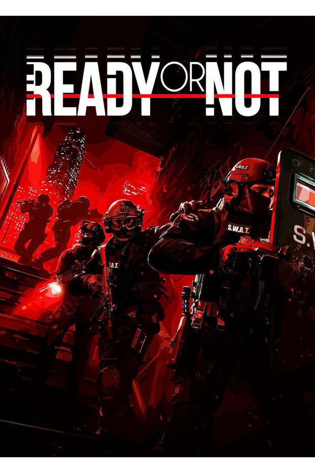 Ready or Not Game Cover Gaming Metal Poster - Magnetic Wall Art Print