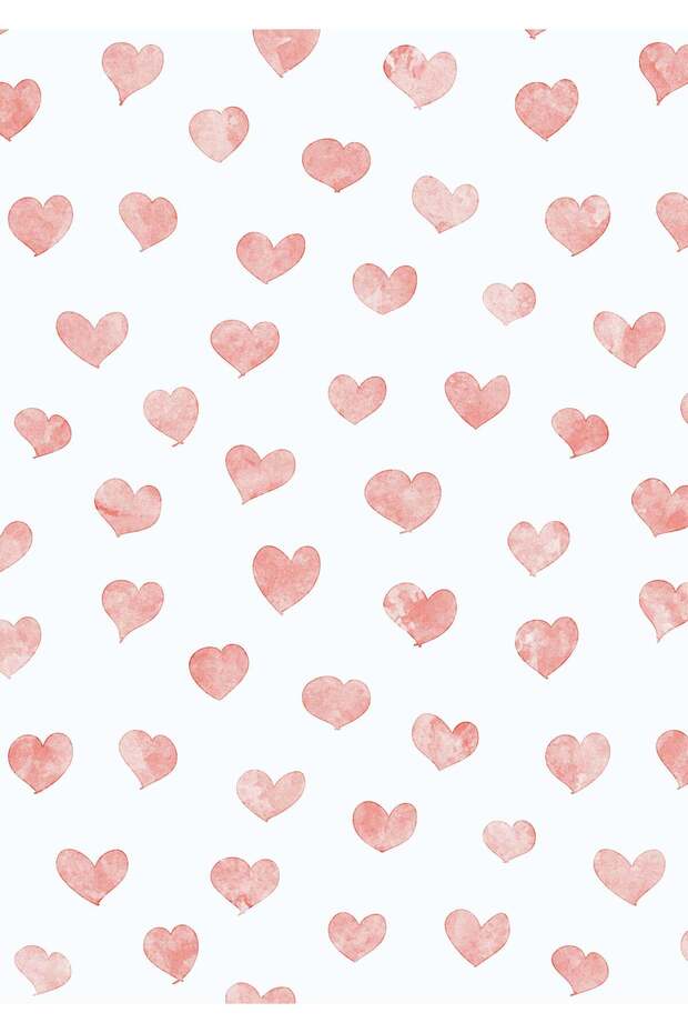 Pink Heart Filled Page Love Metal Poster - Magnetic Wall Art Print