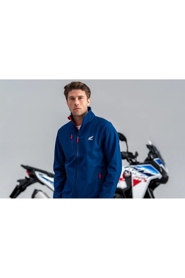 SOFTSHELL MAVİ CEKET
