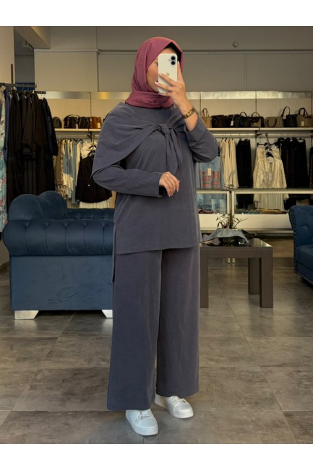 Women's Detachable Shoulder Detail Suit 4522