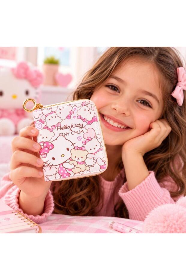 Kawaii Hello Kitty Cinnamoroll Girl's Birthday Gift Wallet with Card Holder