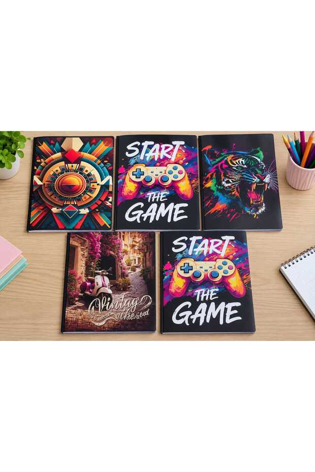 Set 5 Caiete A4 – Matematică, 80 File