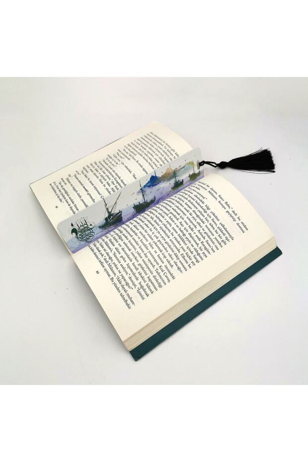 Istanbul Printed, Tasseled Bookmark (gift Bookmark,ayraç-089)