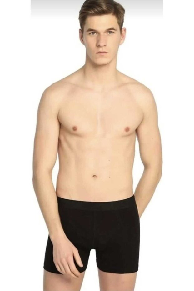 Tutku Men's Lycra Elastane Boxer 6 Pcs