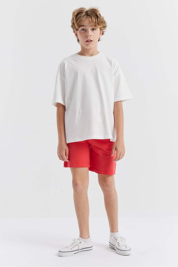 Boy's Elastic Waist Shorts