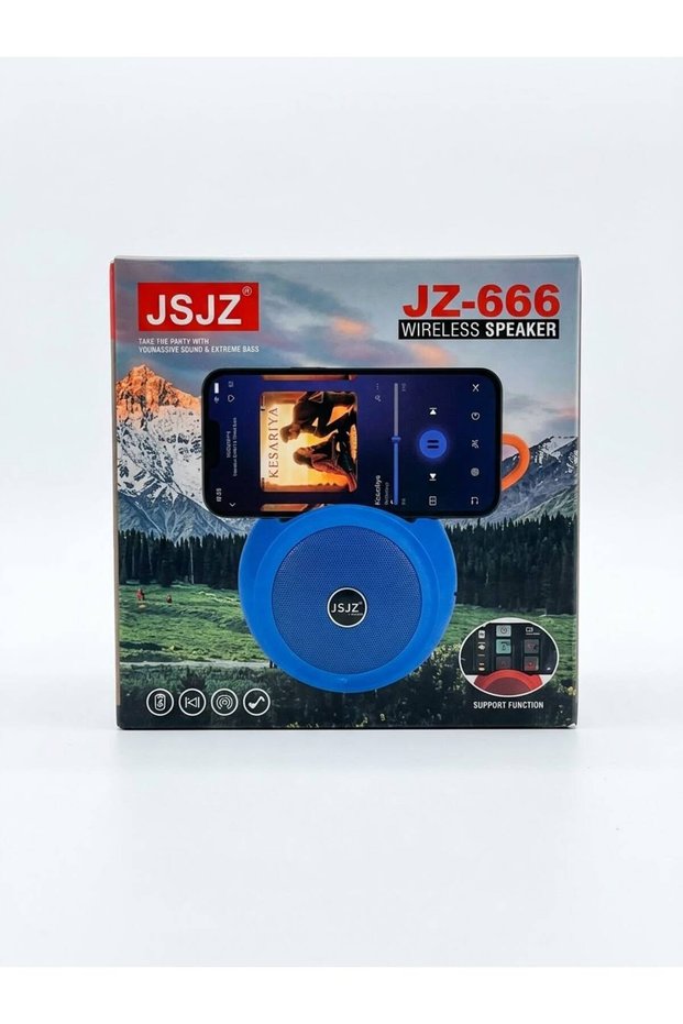 Wireless Speaker JZ666 – Portable Bluetooth Speaker