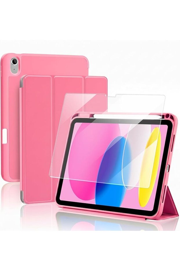 حافظة ProCase مع واقي شاشة لجهاز iPad A16 الجيل الحادي عشر مقاس 11 بوصة، لون كحلي