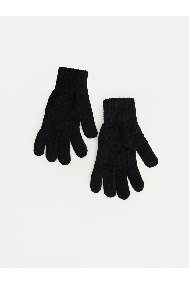 Peak New Season Black Men's Knitted Gloves
