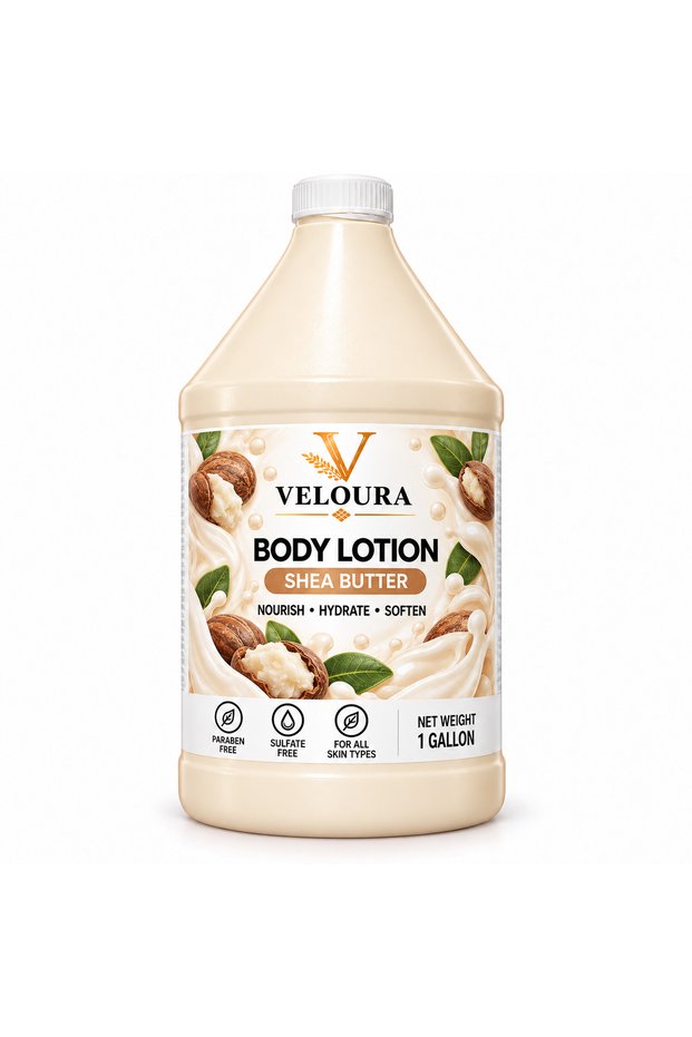 SHEA BUTTER BODY LOTION GALLON – MOISTURIZING BODY LOTION FOR DAILY USE