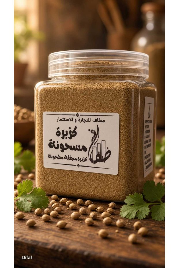 coriander, ground, كزبرة مسحونة /300جم