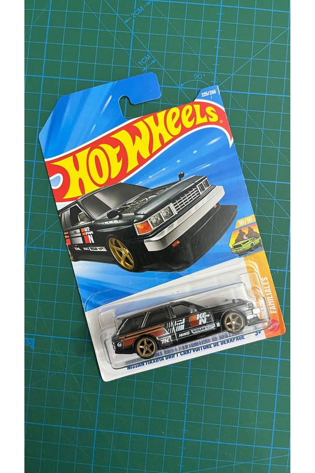 Nissan Maxima Drift Car (Sth) Rare Item Long Card Hotwheels