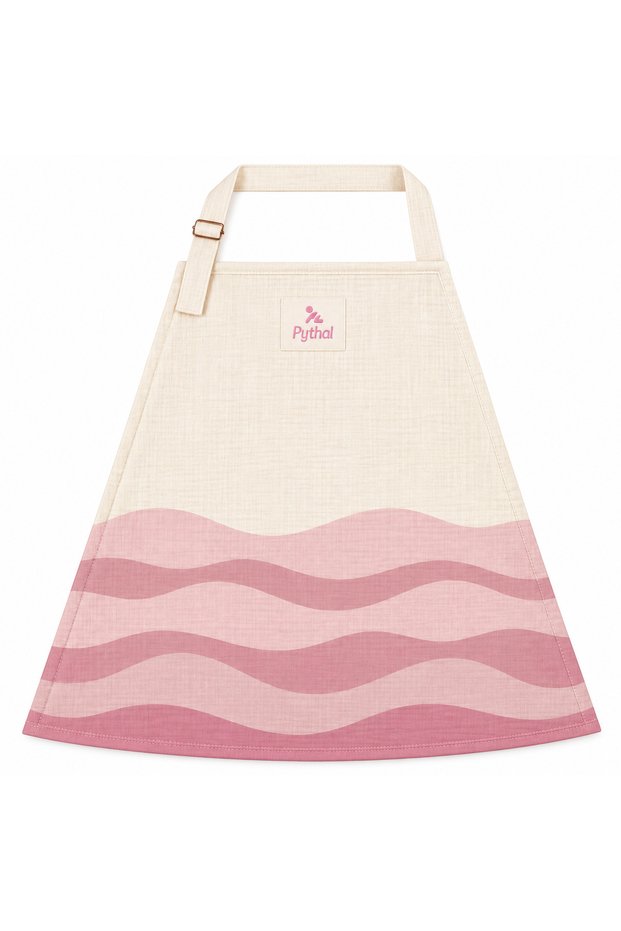 Wavy Blush Nursing Cover