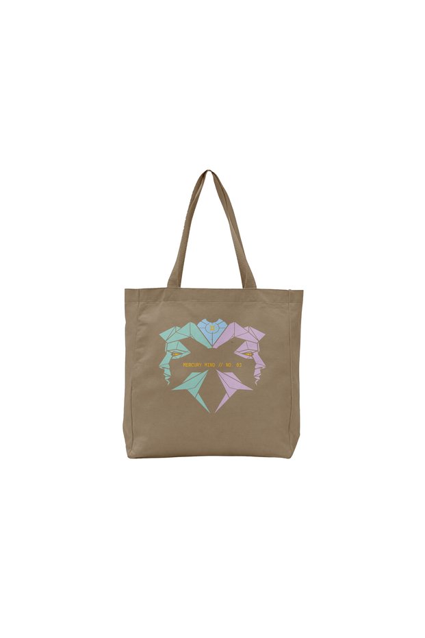 Gemini Themed Canvas Bag