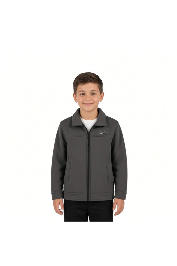 Boy's Jacket & Long Sleeve Quality Sweat Combination / Premium Design