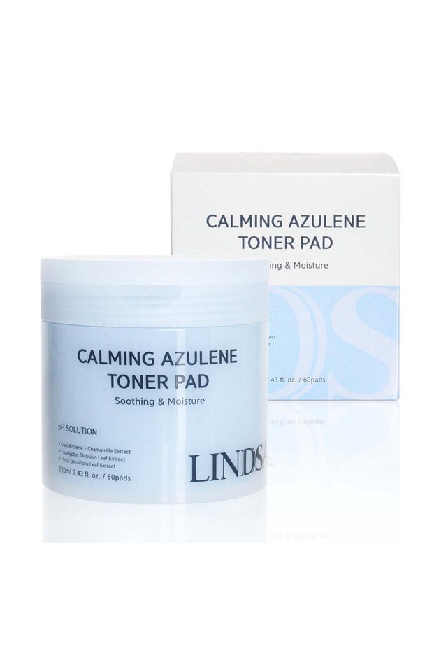 PH Solution Azulene Calming Toner Pad 60PADS 220ML