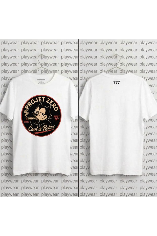Projet-Zero Printed 100% Cotton Crew Neck T-Shirt