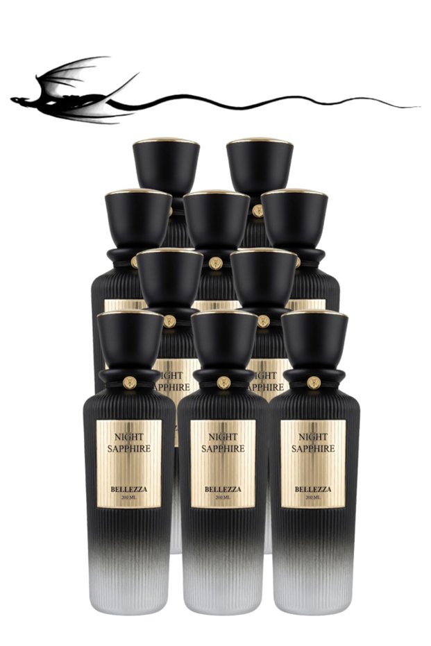 10 قطع Night Sapphire عطر 200مل