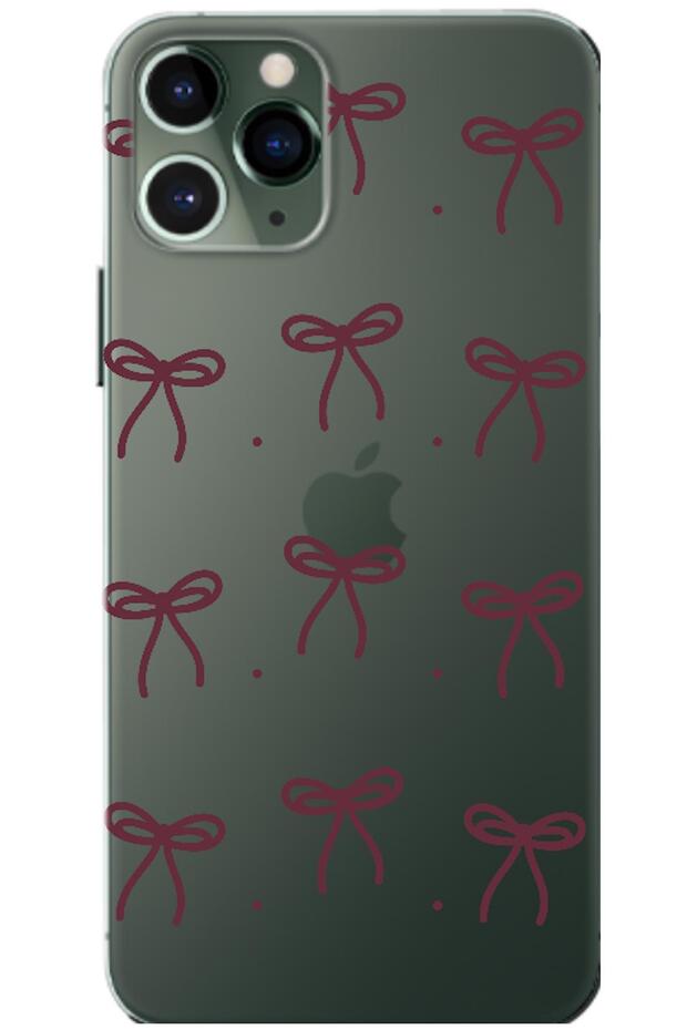 iPhone 11 Pro Max Bow Burgundy (Burgundy)