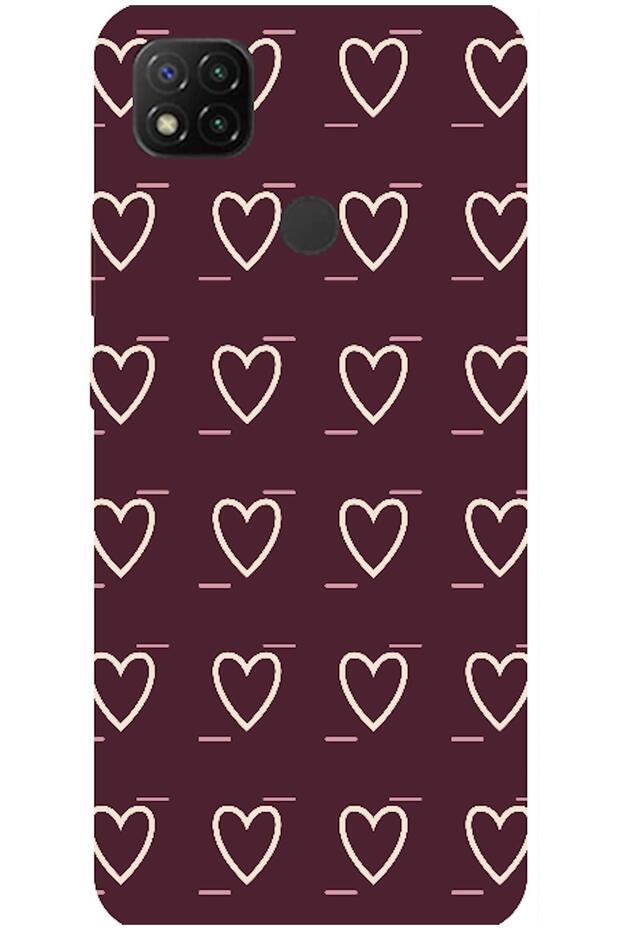 Redmi 10A Line Heart Burgundy (Burgundy)