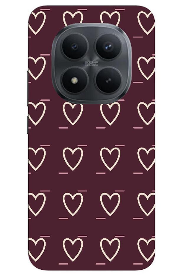 Redmi Note 15 Pro 5g Line Heart Burgundy (Burgundy)