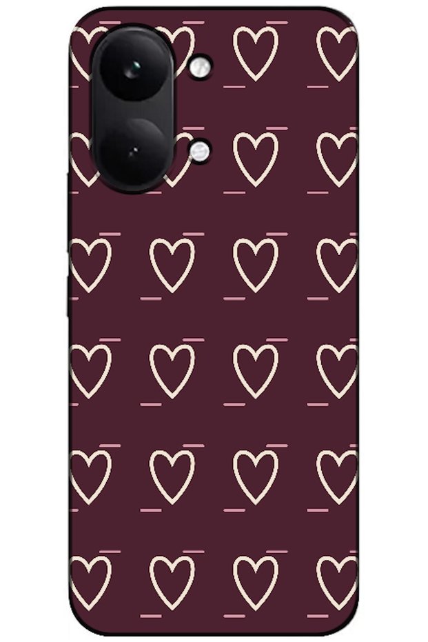 Poco X8 Pro Max Line Heart Burgundy (Burgundy)