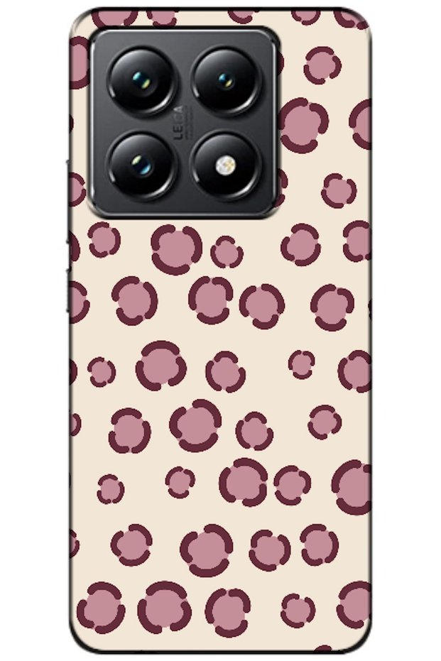 Mi 14t Pro Leopard Dot Burgundy (Burgundy)