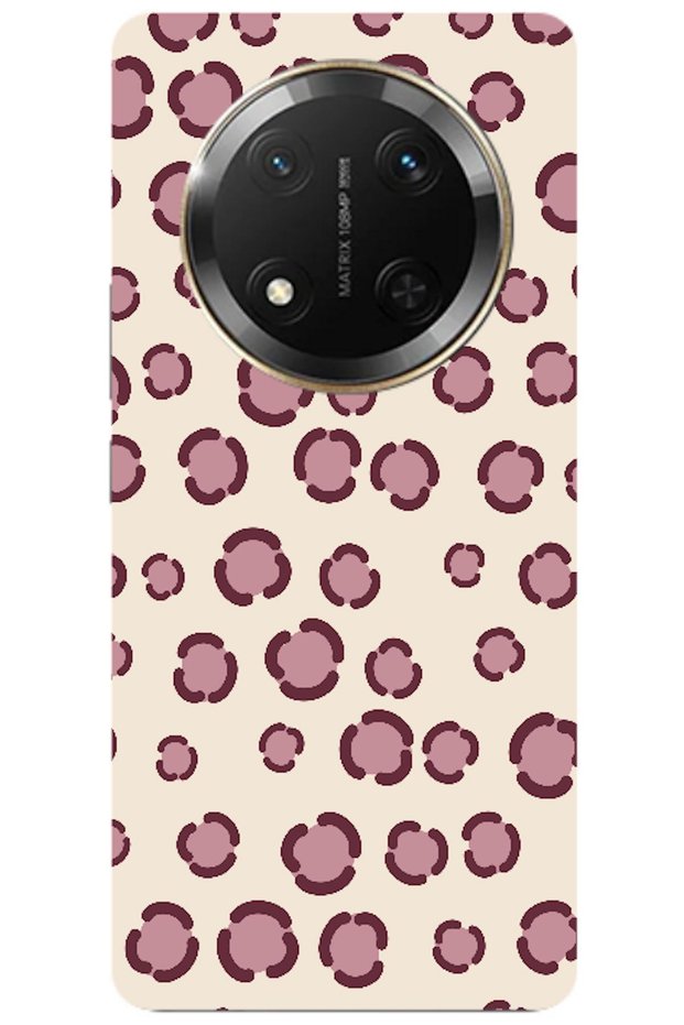 Honor Magic 7 Lite Leopard Dot Burgundy (Burgundy)
