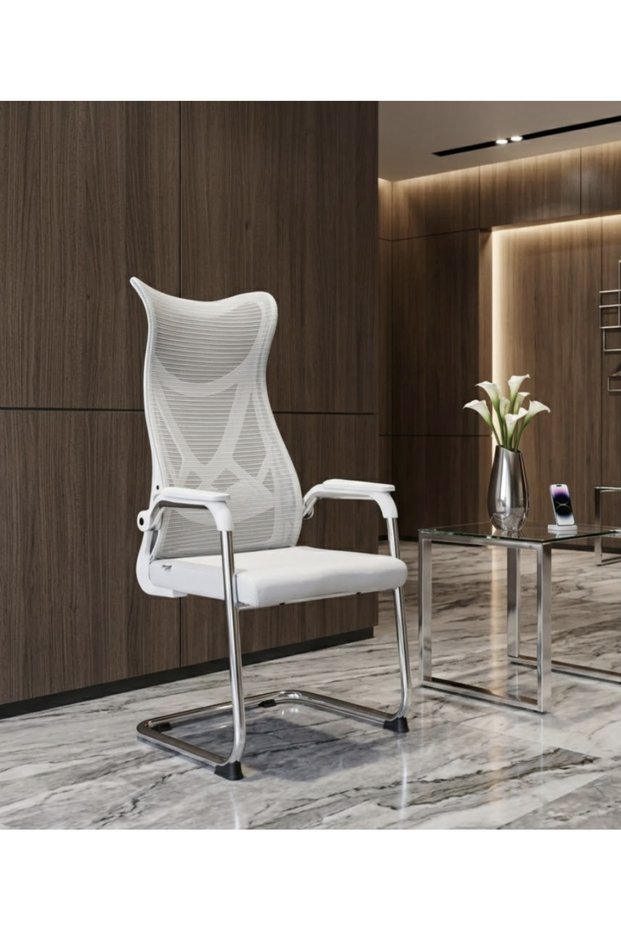 Office Waiting Chair Gray Practical | Movenhome | Moven Home