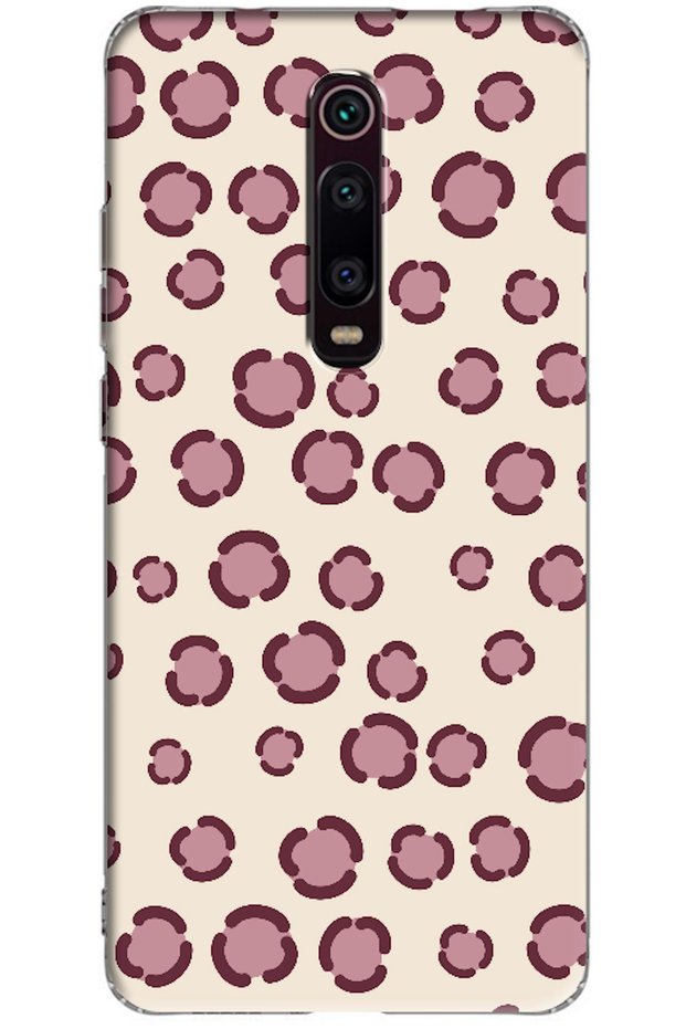 Mi 9t Pro Leopard Dot Burgundy (Burgundy)