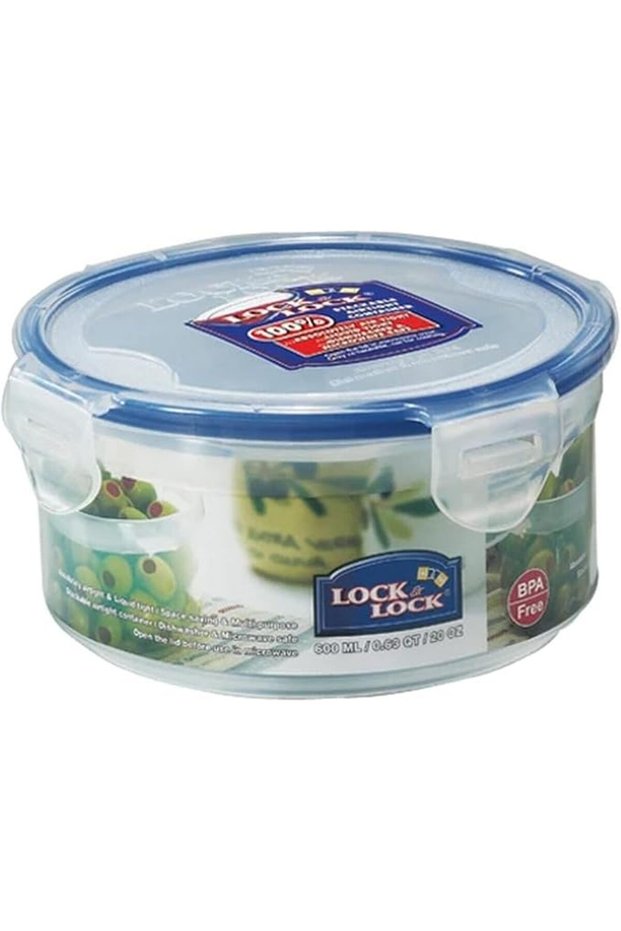 L&L ROUND SHORT FOOD CONTAINER
