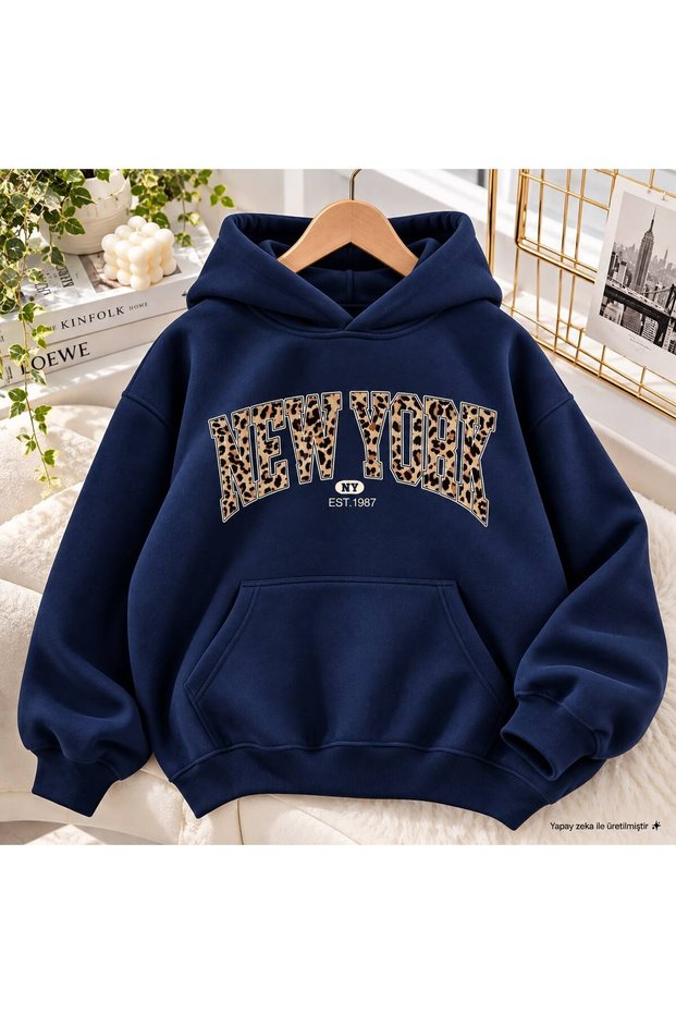 Oversize Hoodie Sweatshirt with Kangaroo Pocket Premium Thick Winter Hoodie