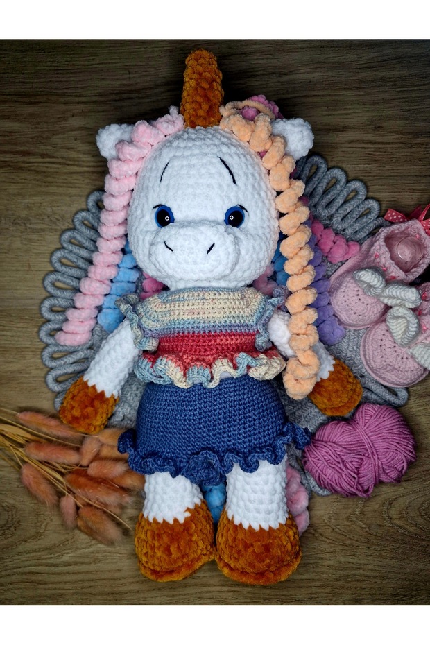 Unicorn crosetat