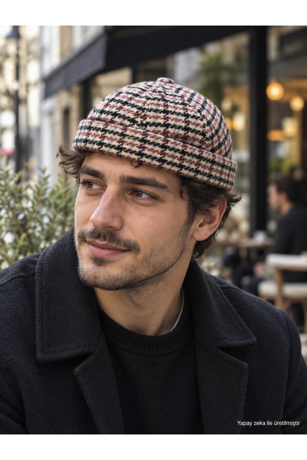 Kaşe Docker Beanie Hat Woolen Unisex