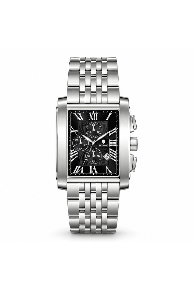 G812745 - 5 Atm Men's Case and Strap Stainless Steel Wristwatch - 2 Years Warranty