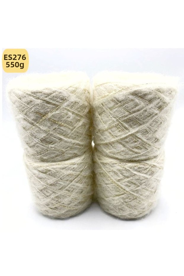 El Sarimi Special Mix 550Gr Gold Glitter Cream Angora Es276