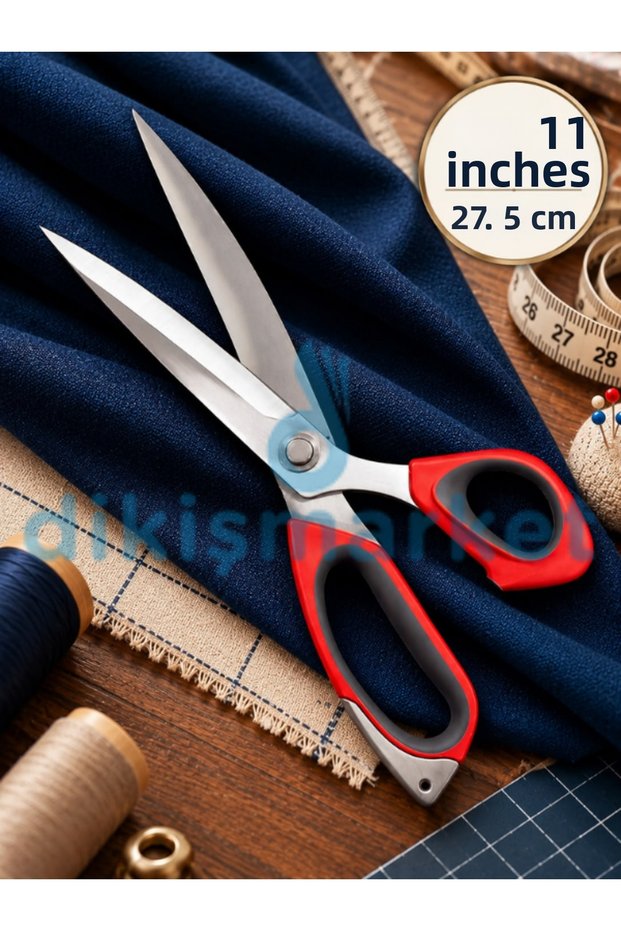 Tailor Scissors 12 Inch 30 cm – Professional Fabric and Sewing Scissors, Ergonomic Handle