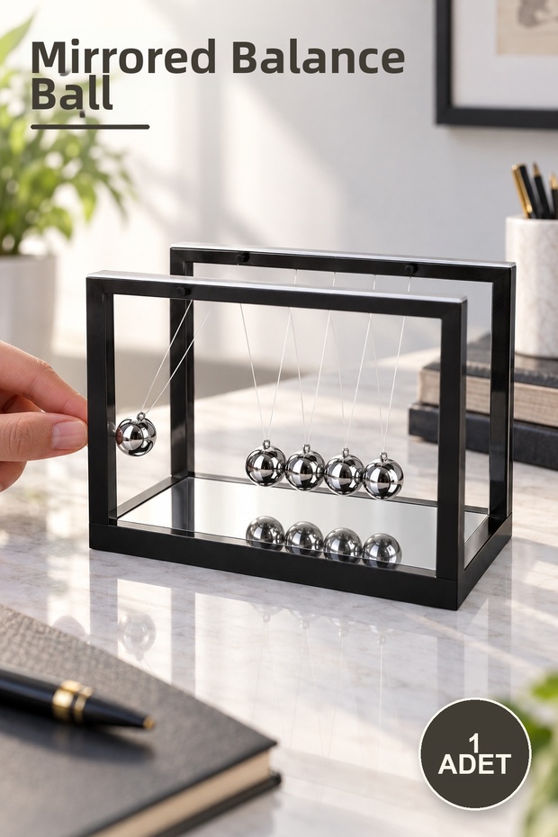 1 Piece Mirrored Balance Ball
