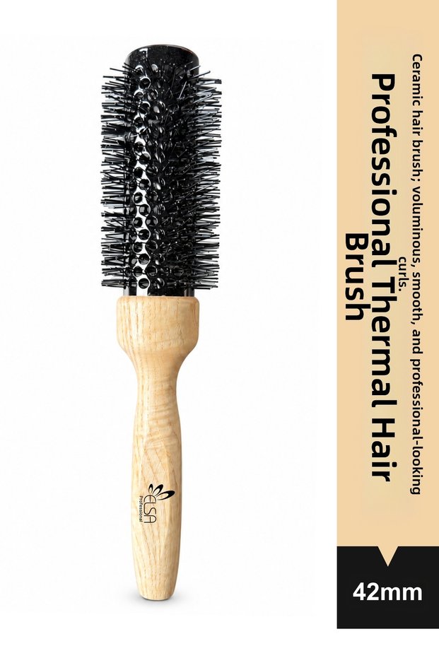 003 Natural Ceramic Thermal Frizz-Proof Blow Dry Brush 42mm