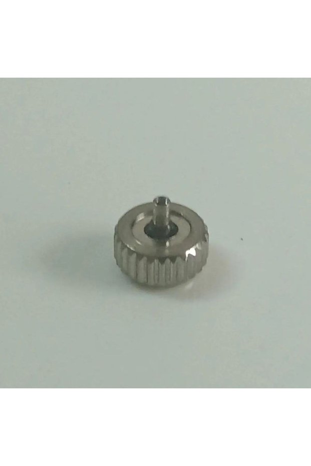 6.0mmx2.5mm Hole 1 Piece Silver Color Steel Watch Crown 3.5mm to 7mm Head Diameter with Long Post fo