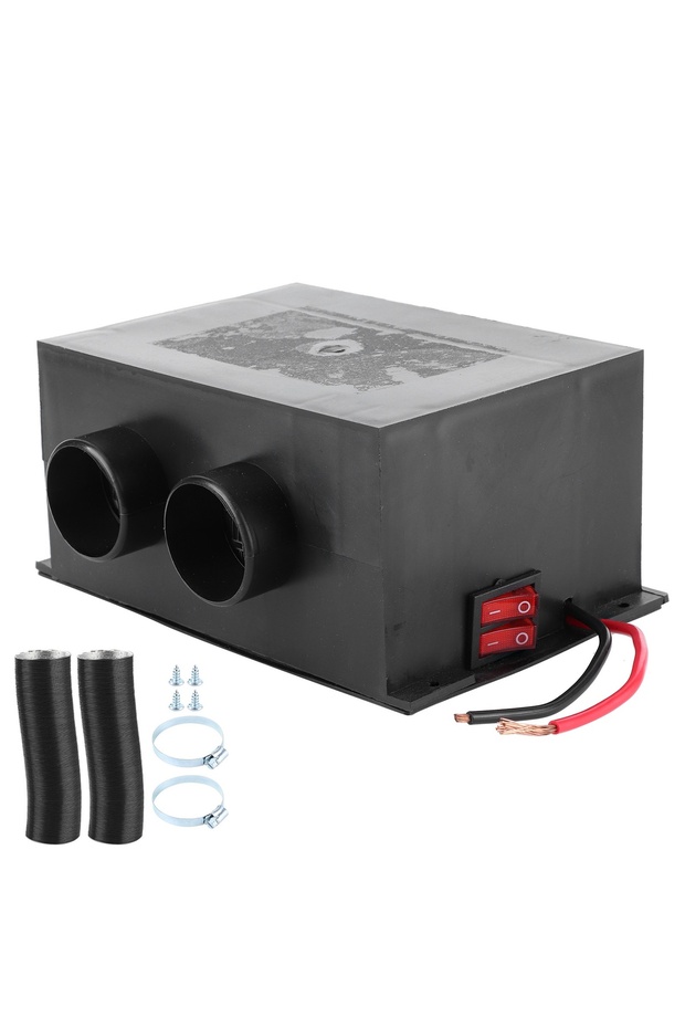 12V 600W 12V 600W Car Heater 2 Hole Portable Winter Fast Heating Warmer Frost Removing Noiseless Ca