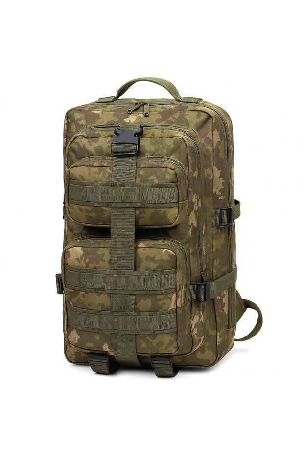 65 Lt Tsk Camouflage Outdoor Camping Bag Backpack, with Molle System, Water-Resistant Compartments, Outdoor, Camping Bag