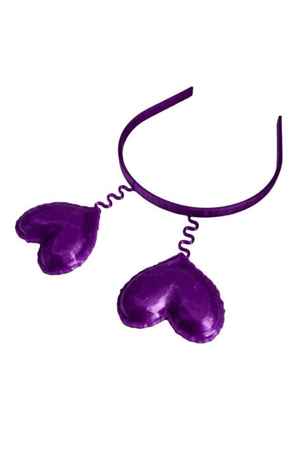 Valentine's Day Antenna, Purple, Romantic Party Accessory, Fun Design