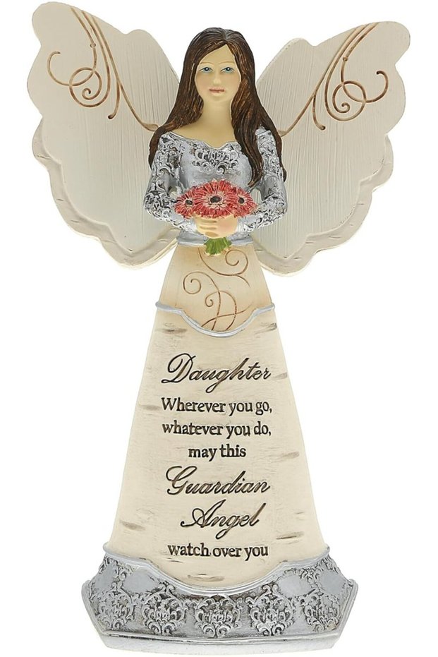 82359 forever friend angel decorative flower patterned pen