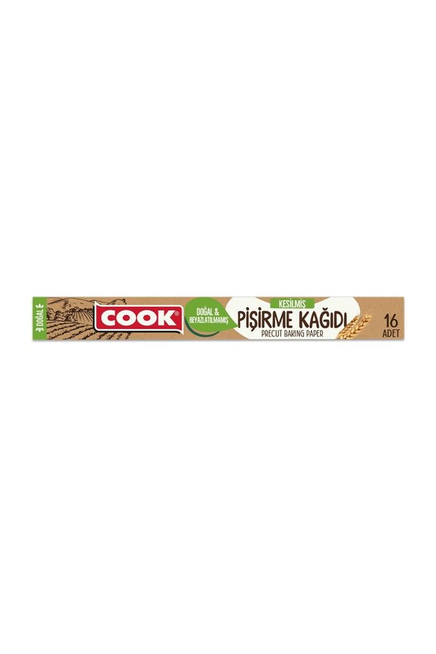Pre-Cut Natural Baking Paper, 37 X 42 Cm, 16 Sheets